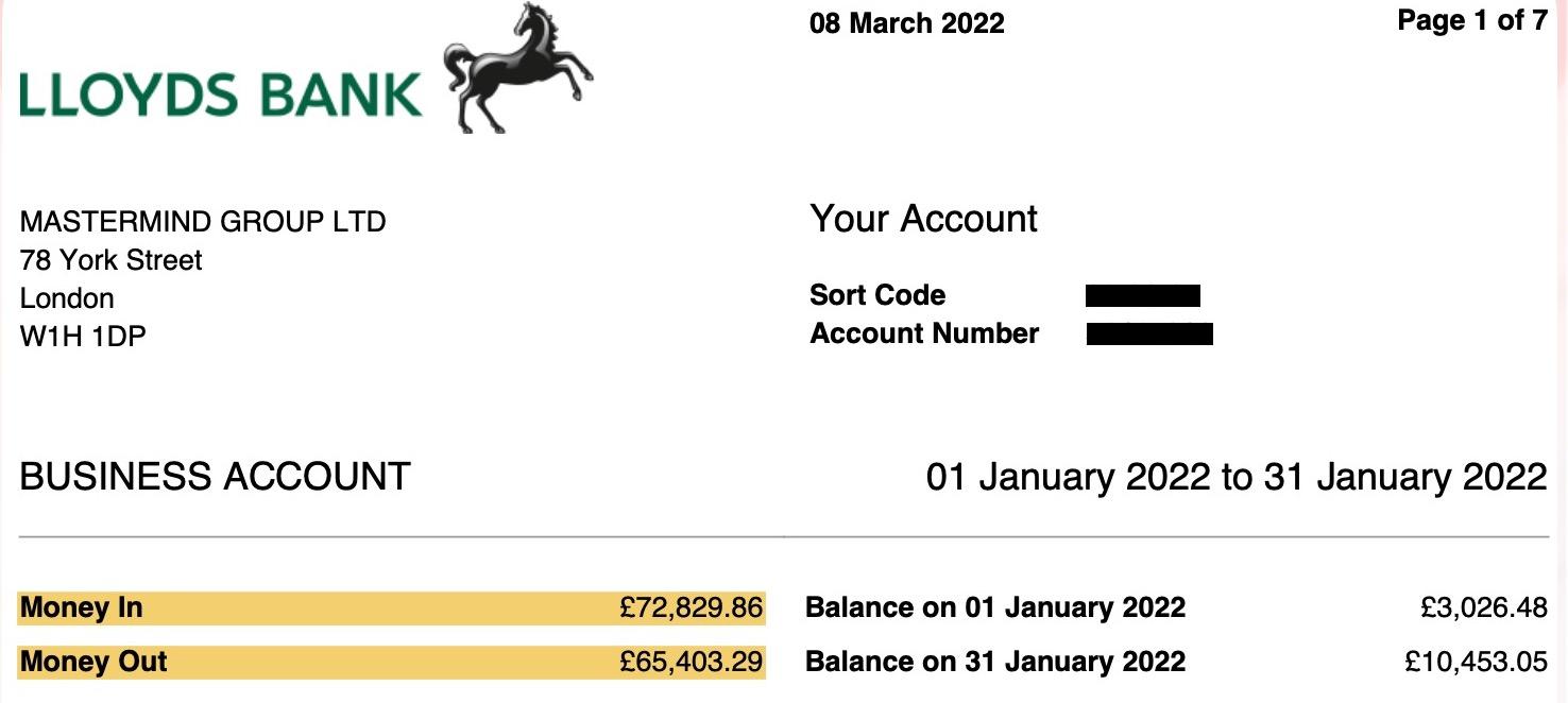 Payment Pattern: January 2022