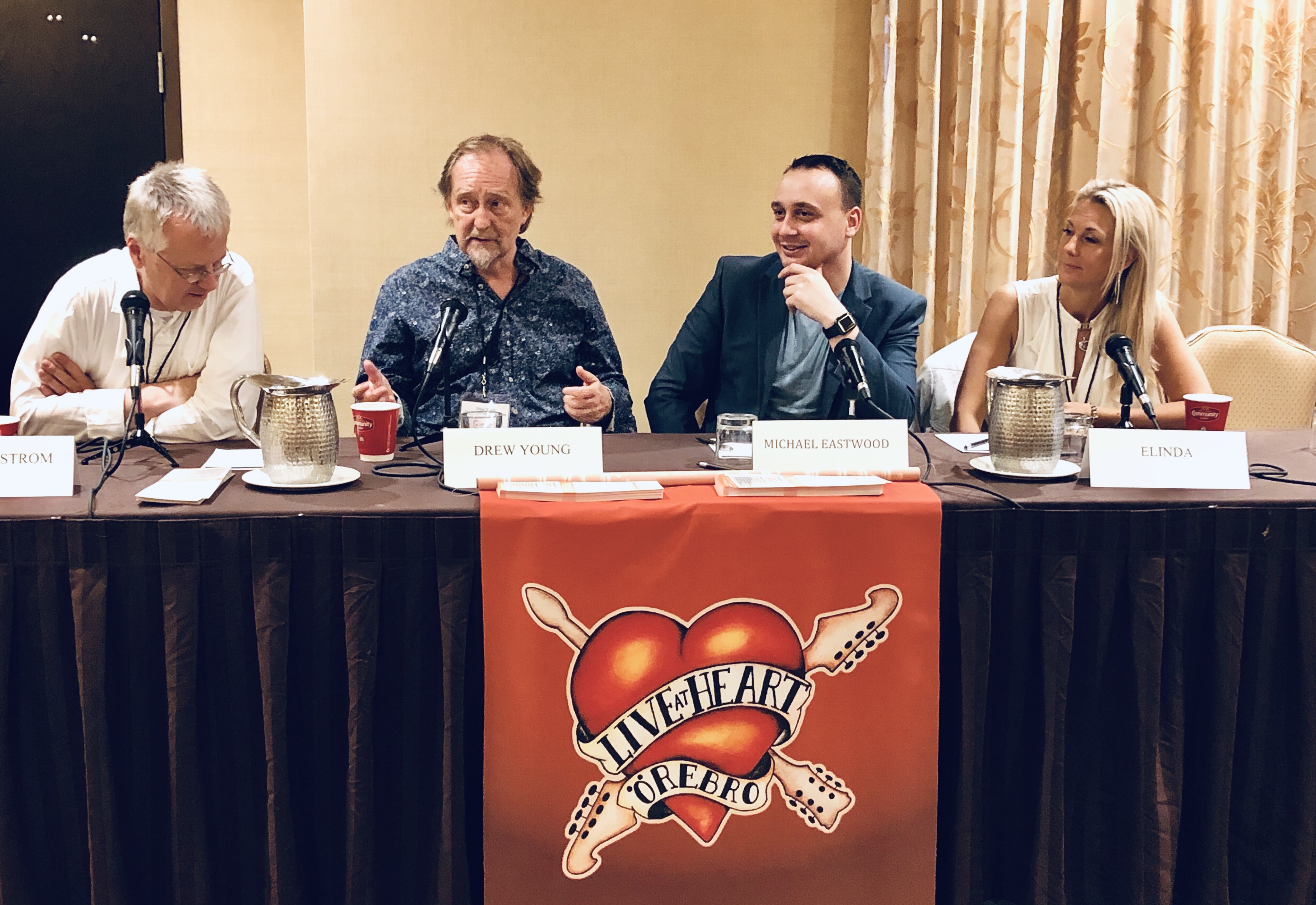 Michael Eastwood on conference panel